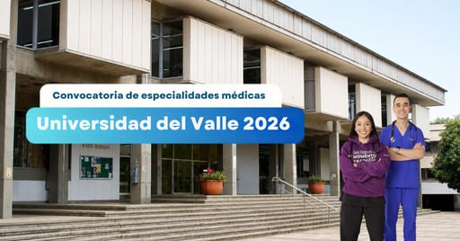 Convocatoria especialidades médicas Univalle 2026: fecha