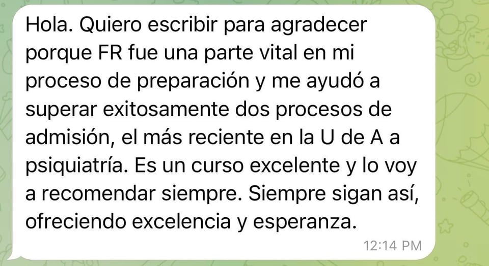 Captura del testimonio
